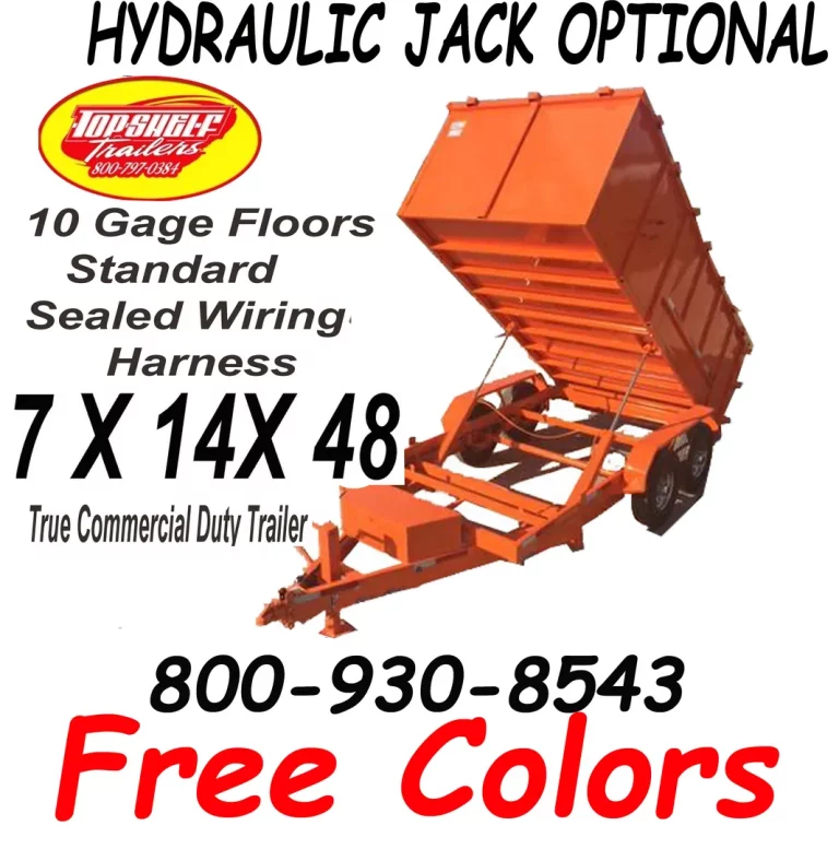 7×14 Dump Trailers