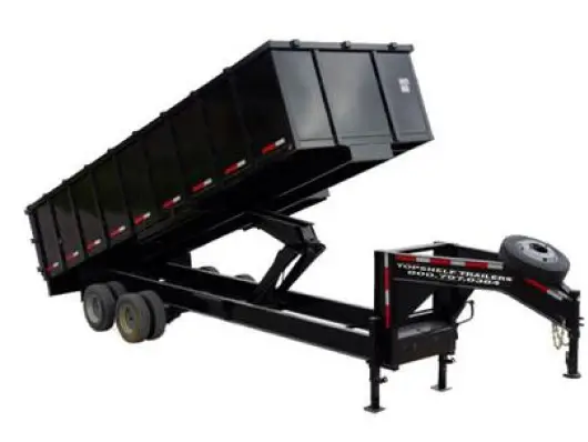 7 x 18 Triple Axle Dump Trailer for sale