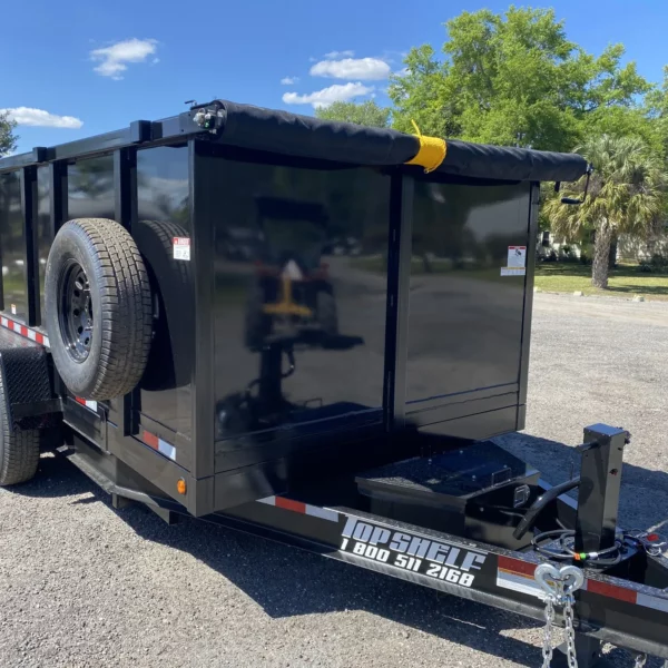 Bumper Pull Dump Trailer