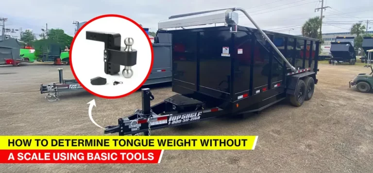 How to Determine Tongue Weight Without a Scale | Top Shelf Trailers How to Determine Tongue Weight Without a Scale