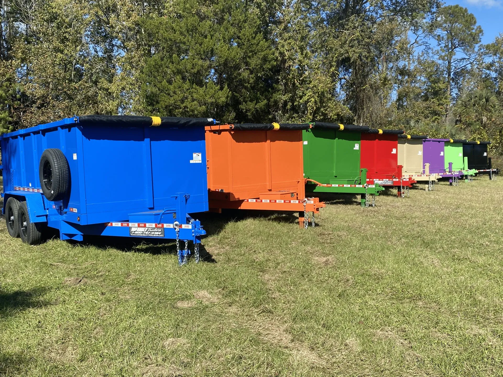 Dump Trailers Color Customization