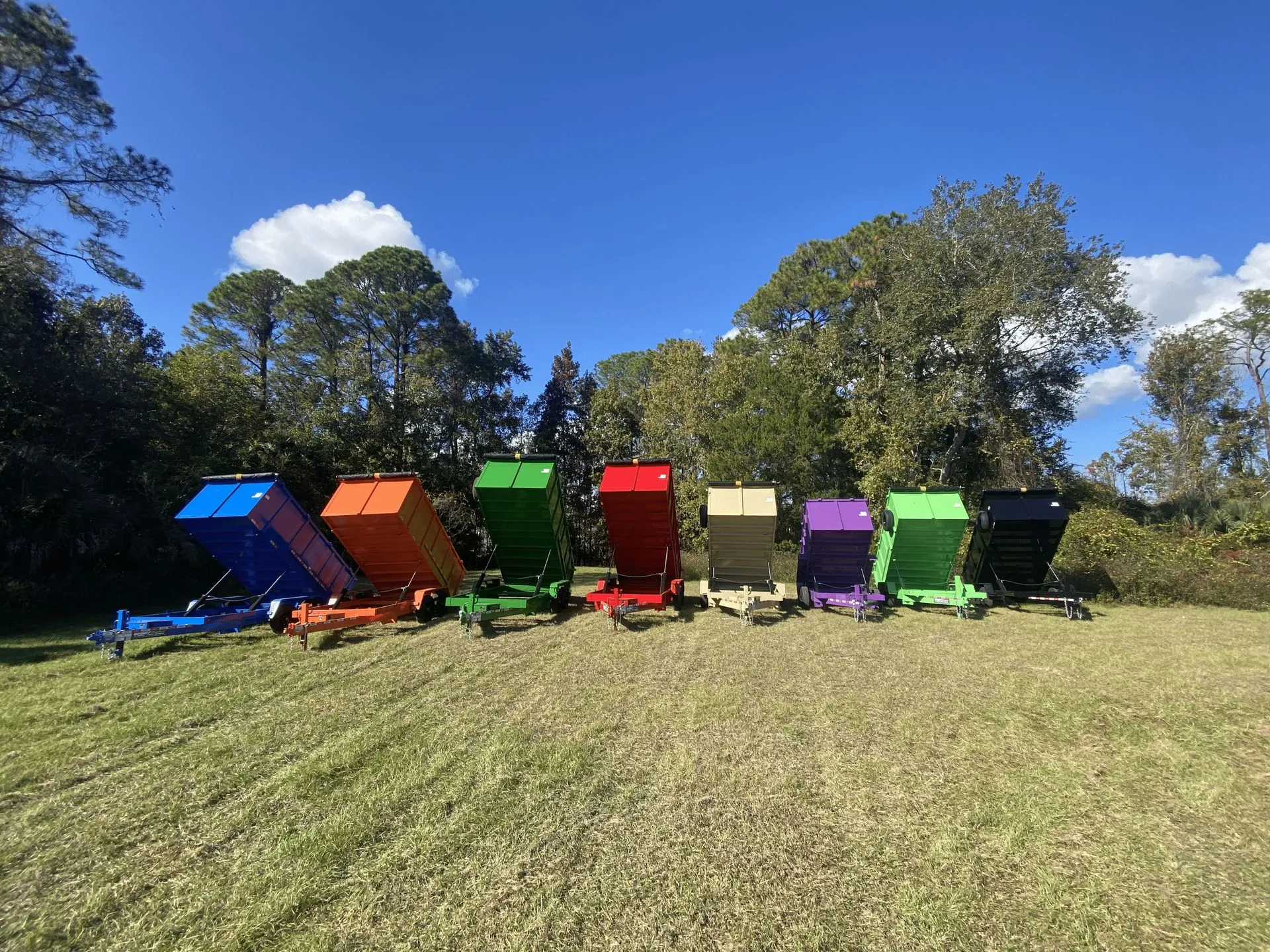 Dump Trailer Color Customization